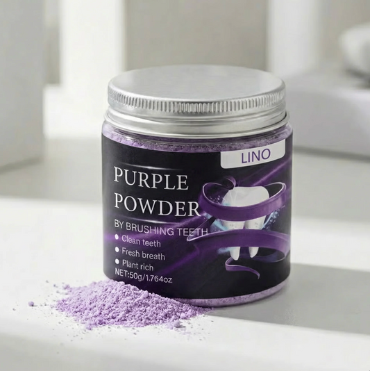 Purple Whitening Powder.